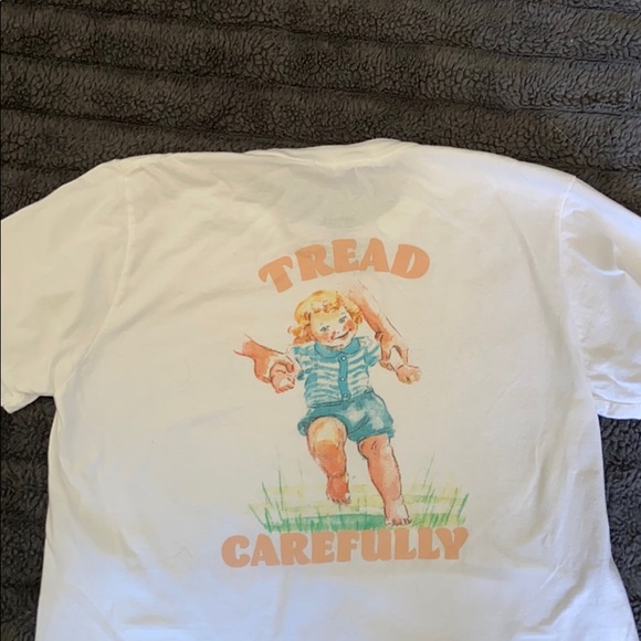 Men’s T-Shirt Tread Carefully - Picture 3 of 3